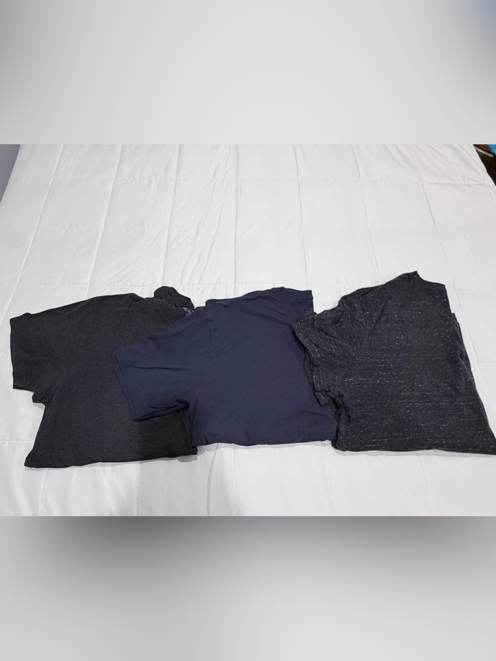 Goodfellow & Co & Other Short Sleeve Tees in Navy, Charcoal, and Black